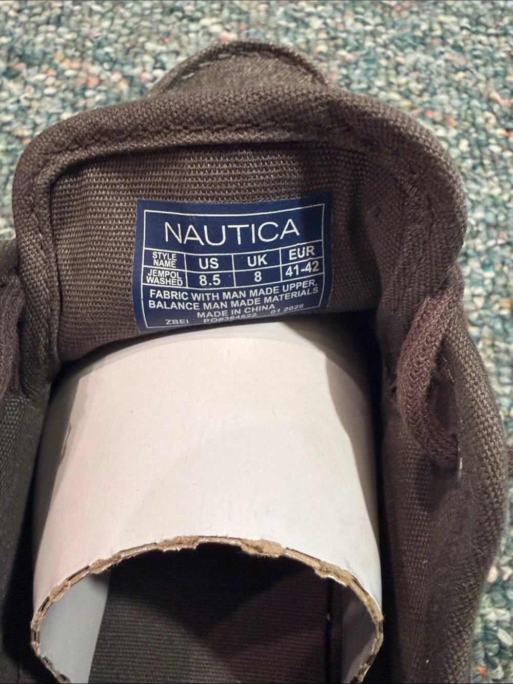 Nautica classic non footbed